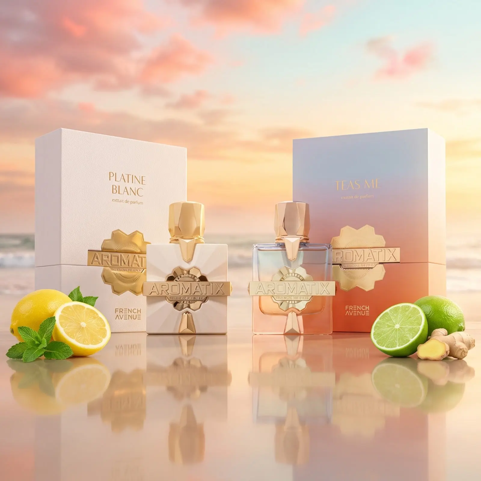 Aromatix - Platine Blanc & Teas Me