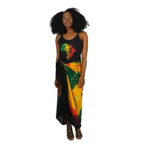 Tie Dye Lion of Judah Rasta Sarong