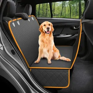 Pet Car Seat Cover for Pets - Waterproof and Adjustable