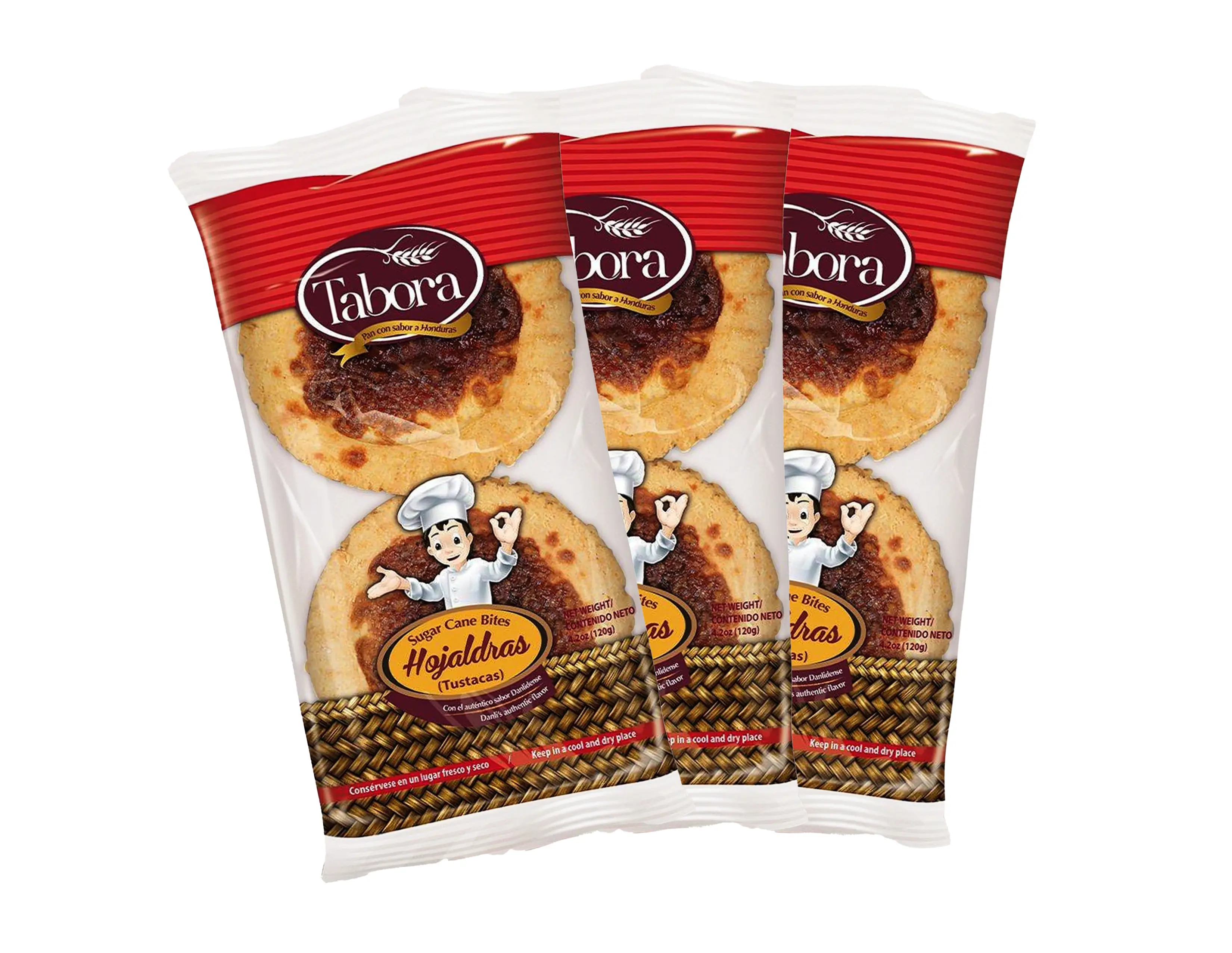 3 pack Tustaca Hojaldra Tabora 3 pack Tustaca Hojaldra Tabora