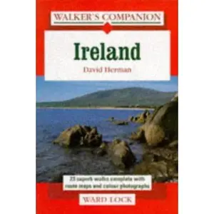 USED-Walker's Companion Ireland: 23 Superb Walks Complete With Route Maps and Colour Photographs by David Herman (Paperback)