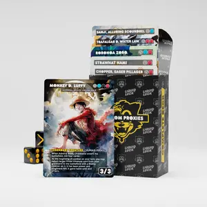 Pirate Tribal/Kindred Complete Proxy Deck | Anime Cartoon Themed MTG Proxy Deck - Complete Commander Proxy Deck (cEDH) with 100 Cards +Tokens