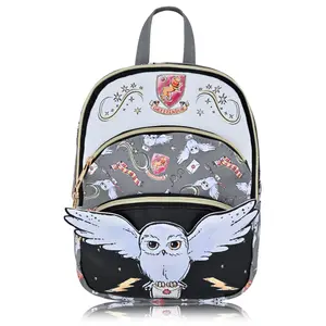 Fast Forward Harry Potter Backpack for Men, Women, Unisex | Cute PU Leather 10" Mini Backpack Purse