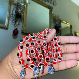 Red eye bracelet with charm Red eye bracelet with charm