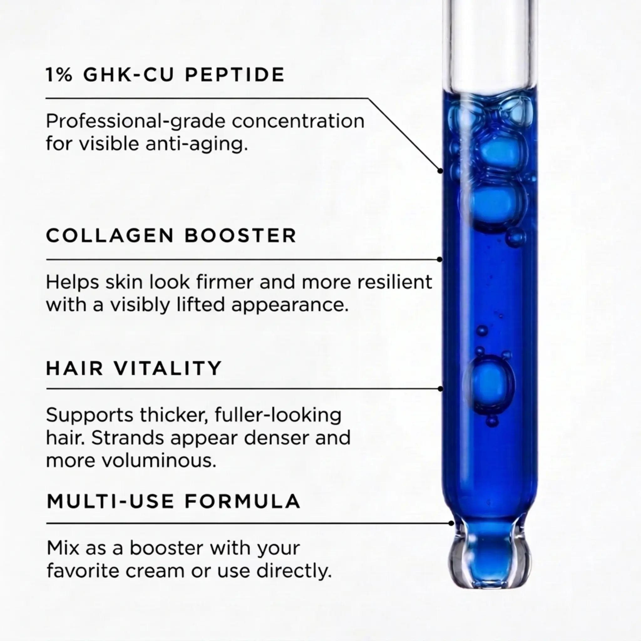 Skin Perfection 1% GHK Copper Peptide Serum for Face and Hairline, Lightweight Daily Serum, 0.5 Oz - TikTok Shop Skin Perfection 1% GHK Copper Peptide Serum for Face and Hairline, Lightweight Daily Serum, 0.5 Oz - TikTok Shop