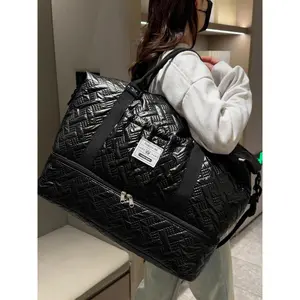 Large Capacity Travel Bag, Lightweight Zipper Travel Bag, Waterproof Travel Bag for Women & Men, Yoga Gym Bag, Weekender Bag