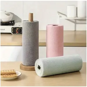 20pcs Reusable Super Absorbent Microfiber Cleaning Cloths - 7.9x7.9 Inches (20x20cm), Perforated, Super Absorbent, Scratch-Resistant, Machine Washable, Multi-Purpose Cleaning Towels For Home, Kitchen, Dining, Auto Detailing
