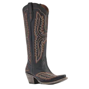 Ariat Ladies Casanova Brooklyn Black Tall Western Boots 10042447