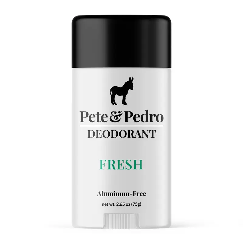 Fresh Natural Deodorant - Aluminum-Free Advanced Odor-Control & Sweat Protection | Coconut Oil, Shea Butter, Sunflower Seed Oil, Tapioca Starch | Eucalyptus & Spearmint Scent | Senstive Skin, 2.65 oz.