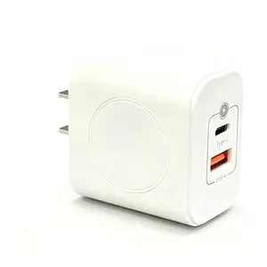 23W 3-in-1 charger, capable of charging three devices simultaneously, with built-in wireless charging for watches phone charger