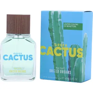 Benetton United Dreams Green Cactus By Benetton Edt For Men
