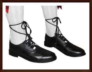 Ghillie Brogues Scottish kilt shoes Real Leather Ghillie Brogue Traditional Classic Footwear Walking Shoes Comfort