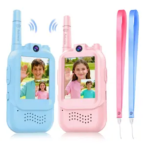 Multifunctional Kids Walkie Talkie, Remote, 350m Range, Video Call, Photo, Chat, Long Battery Life, Outdoor Parent-Child Toy