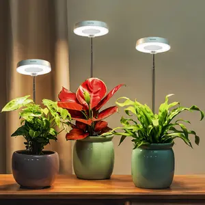 Adjustable Brightness Lamp, Modern Full Spectrum Grow Light with Auto On/Off 3/6/9H Timer, Height Adjustable for Plant Enthusiasts, Indoor Gardening., Grow Light for Indoor Plants, Plant Growth Lamp, Plant Stand with Grow Lights