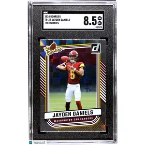 2024 Donruss Jayden Daniels #TR-37 The Rookies SGC 8.5
