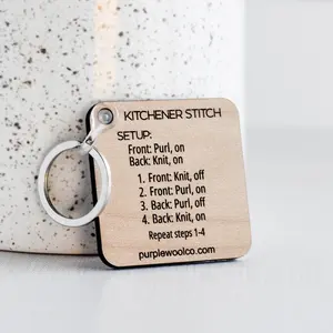 Kitchener Stitch Help Tool Keychain