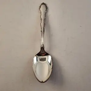 Flirtation Serving Spoon Silverplate Silverware Oneida Ltd 1881 Rogerse