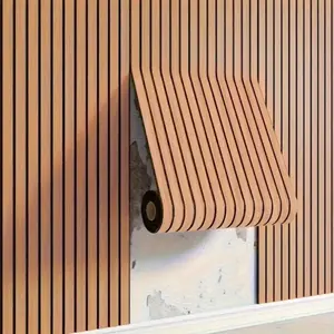 Self-Adhesive Wood Grain Wall Sticker Roll, Thickened Easy DIY Wallpaper for Ceiling Partition, Multiple Indoor Scenarios, Shiplap Walls