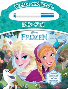 Disney Frozen: Write-And-Erase Look and Find -- Pi Kids - Board Book
