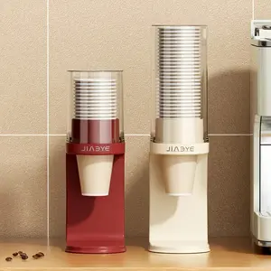 1pc Countertop Cup Dispenser Bathroom Cup Holder, Countertop Home Coffee Cup Storage Rack Water Cooler Dispenser Cup Holder for Home Office Hospital Gym
