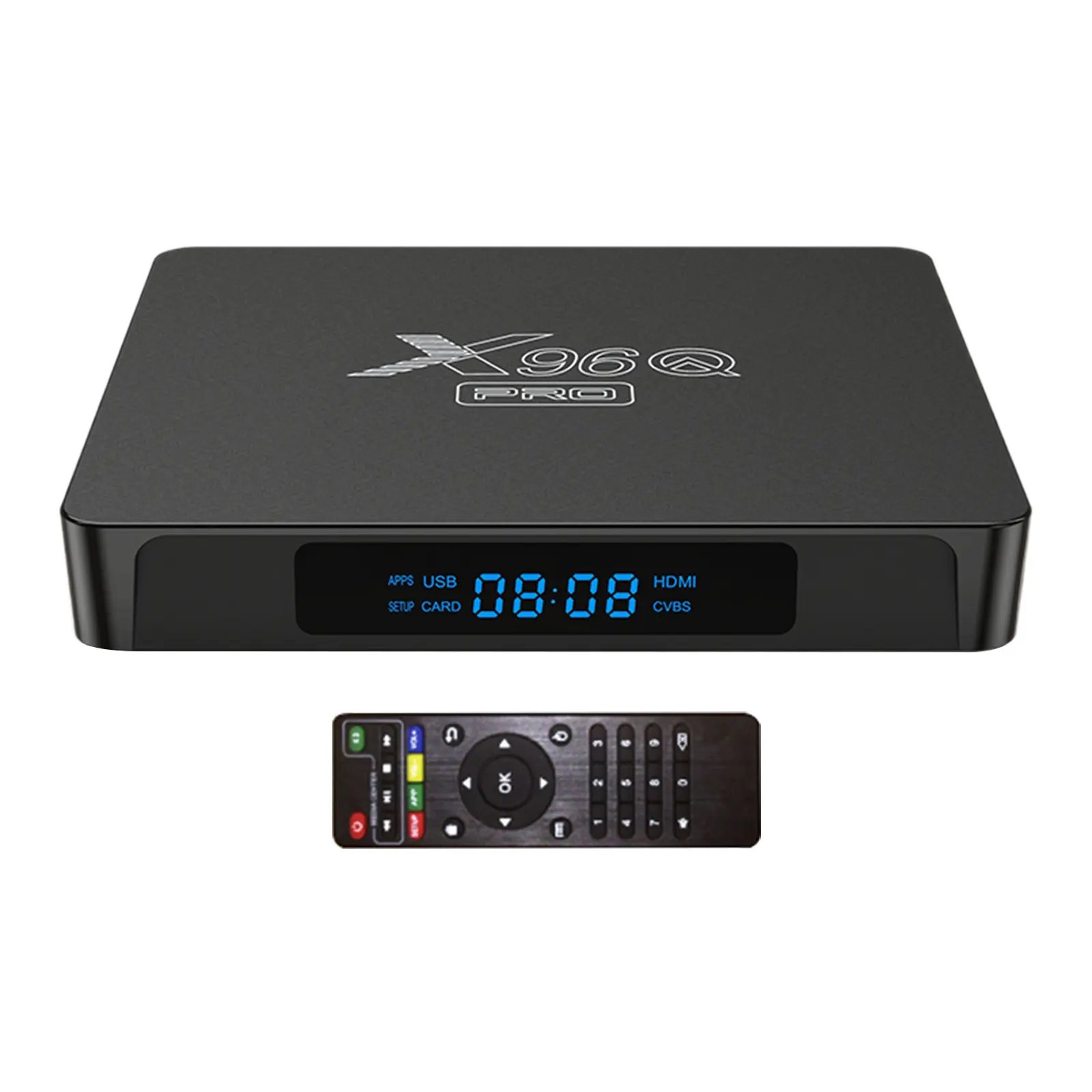x96Q Pro TV Box US Plug Easy to Use TV Top Box for Home Entertainment For 1GB and 8GB