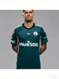 New 2026 Latest Polish Super Football Team Men's Jersey Poland Legia Warszawa Quick Drying Soccer Boys Training Fans T-shirt Football Shirts Sports Jersey