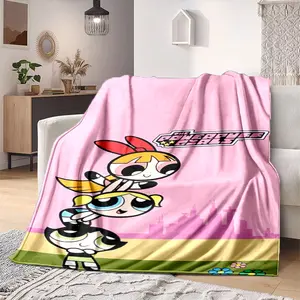 The Powerpuff Girls A (29) Printed plush blankets are suitable for all seasons, soft and comfortable for sofas, mattresses, offices, outdoor use, camping, travel, and home use. Perfect for Bl