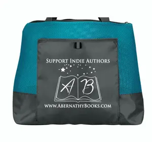 Clearance Item: Teal honeycomb mesh tote bag