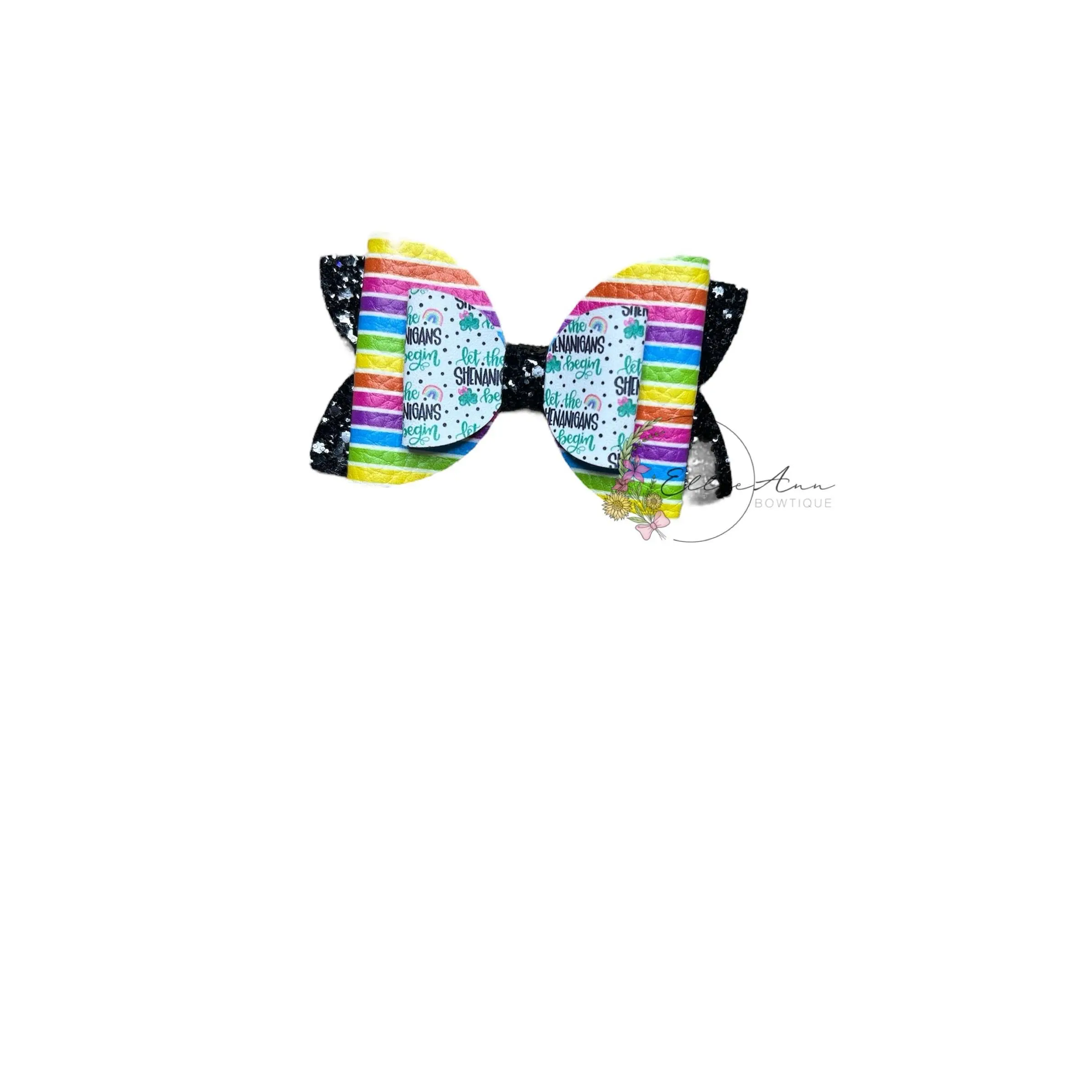 LIVE order 4inch Leather Bows on clips