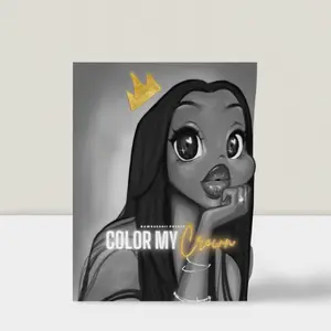 Color My Crown Coloring Book | RawSueshii by Christina Lorré