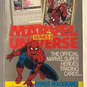 1991 Marvel Universe Series 2 Box