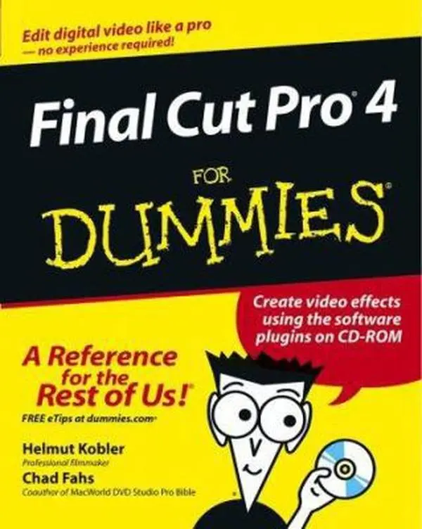 USED Book - Final Cut Pro4 For Dummies by Helmut Kobler (Paperback) - english