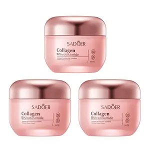 3PCS Brightening Cream | Collagen & Niacinamide | Advanced Radiant & Firming Formula | Deep Hydrating K-Beauty Facial Care for Glowing Skin