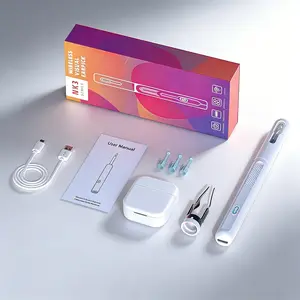 Earwax cleaning tool with camera, high-definition otoscope, rechargeable earwax cleaning kit, suitable for iOS and Android smart ear cleaners