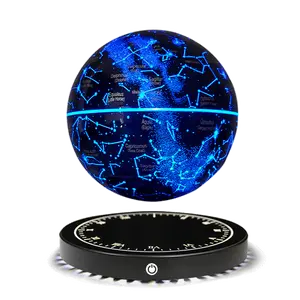 The magnetic levitation starlight ball can achieve realistic rainbow gradient colors and 360 degree rotation, making it suitable for placing in study/living room/office. It is the best gift for friends on Christmas/birthday/New Year