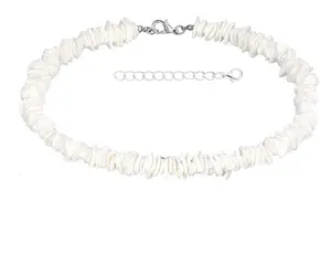 Rough Puka Shell Necklace - Adjustable