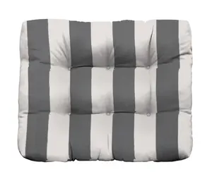 RSH Decor Tufted Ottoman Cushion 24x20 Outdoor Patio Water-Resistant