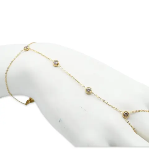 Hand Chain Bracelet - Simple Design with Durable Materials for Everyday Wear