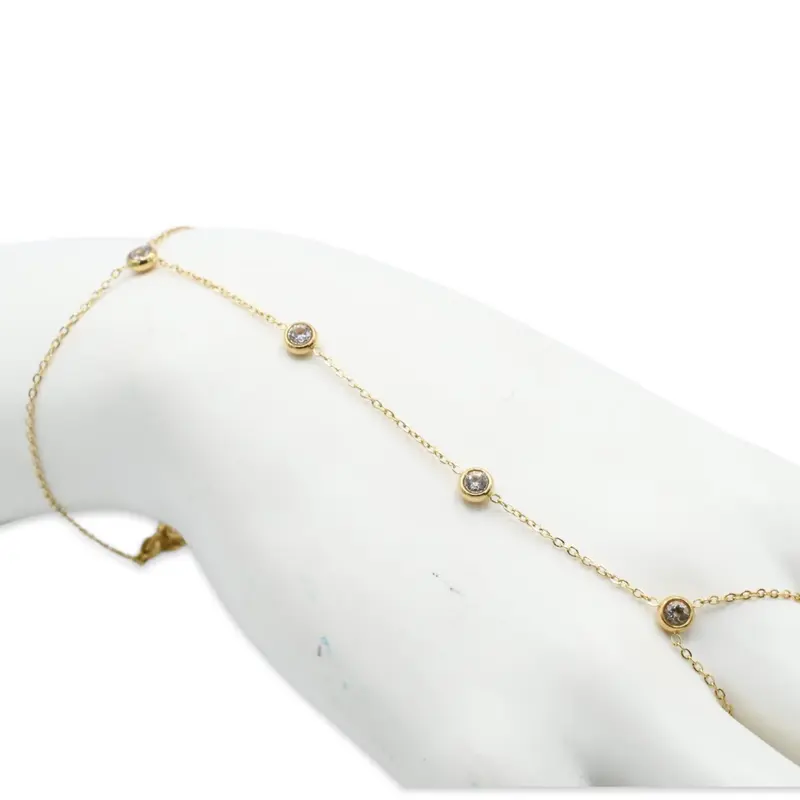 Hand Chain Bracelet - Simple Design with Durable Materials for Everyday Wear