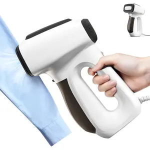 3500Pa Vacuum Steamer for Clothes - 2 in 1 Portable Suction Handheld Vacuum Iron, 30s Rapid Preheating, Auto-off, Light Steamer for Travel/