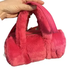Women's Faur Fux Barrel Bag - Crossbody & Shoulder Bag
