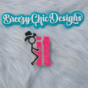 Cowboy F it Scented Car Freshie - Car Freshener with Cowboy Theme and Colorful Design