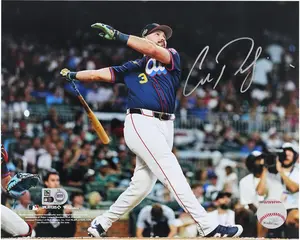 Cal Raleigh Seattle Mariners Autographed 2025 MLB Home Run Derby 8" x 10" Photograph - Fanatics Authentic Certified