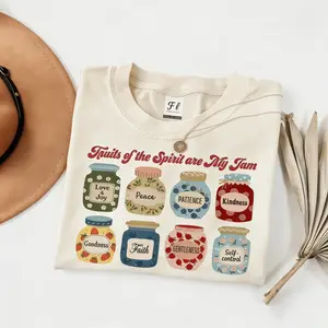 Fruits of the Spirit Shirt, Christian Christmas Gift, Jesus Shirt, Fruits of the Spirit are My Jam, Bible Verse, Galatians 522, Religious