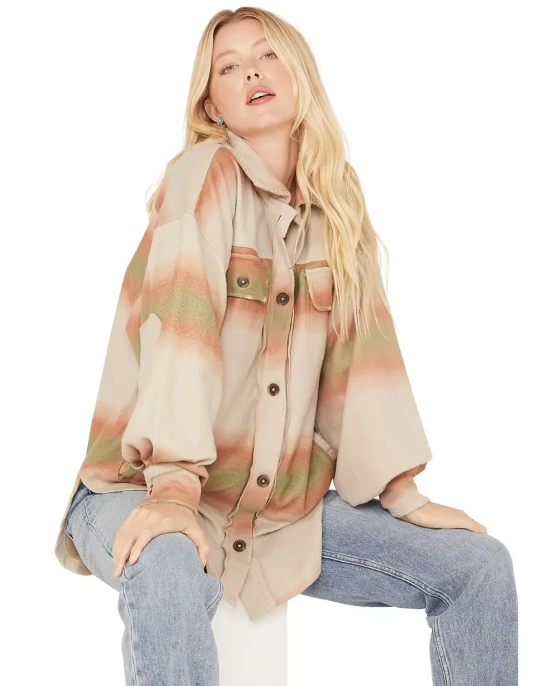 Free People Women's Ombre Serape Print Ruby Jacket - Ob1468376