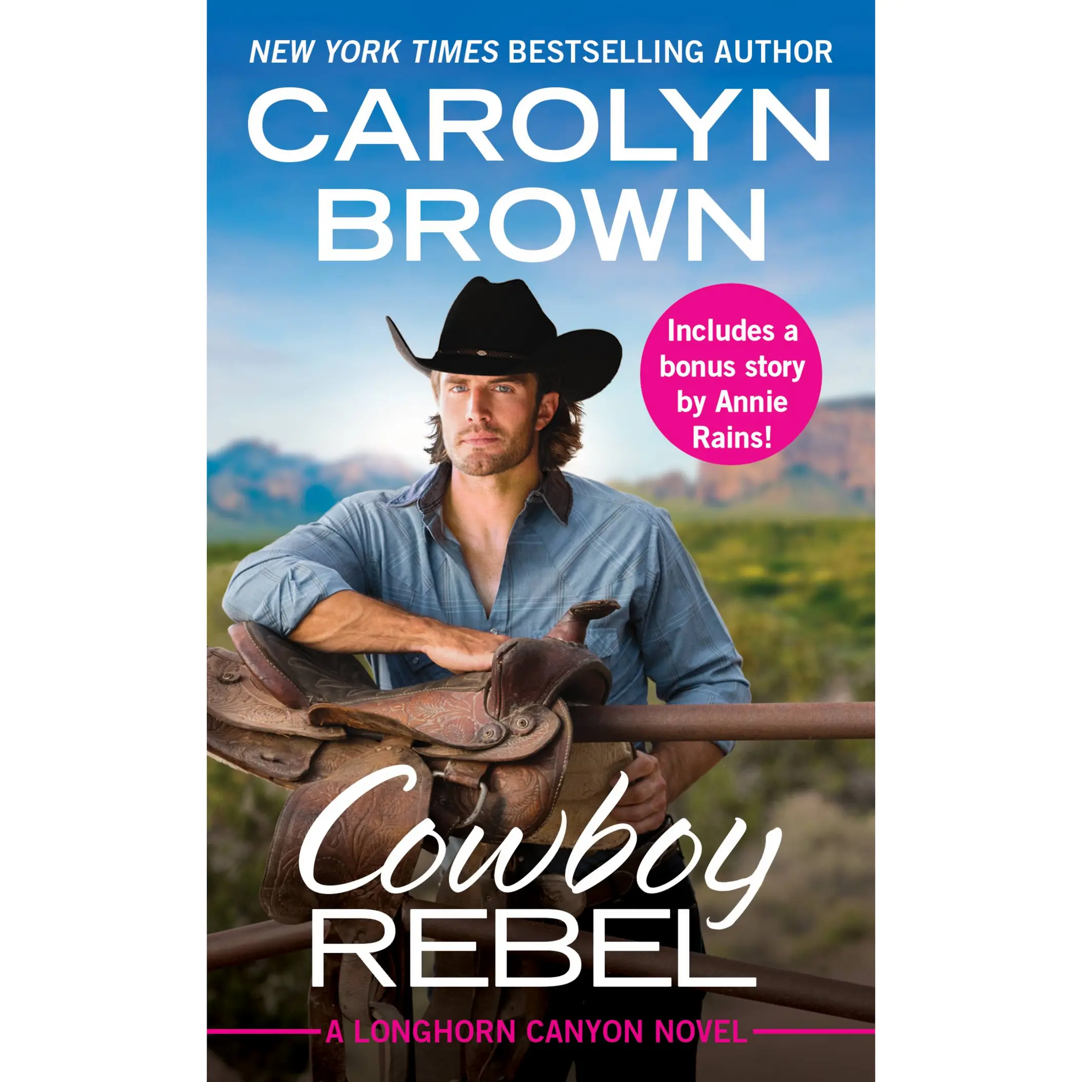 Cowboy Rebel by Carolyn Brown [Paperback Book]