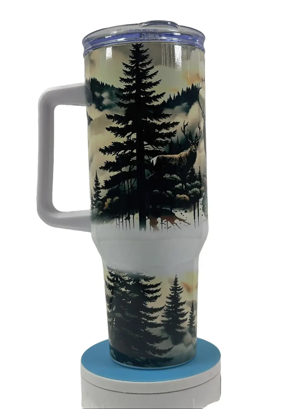 40 Oz. Deer and Mountains Tumbler