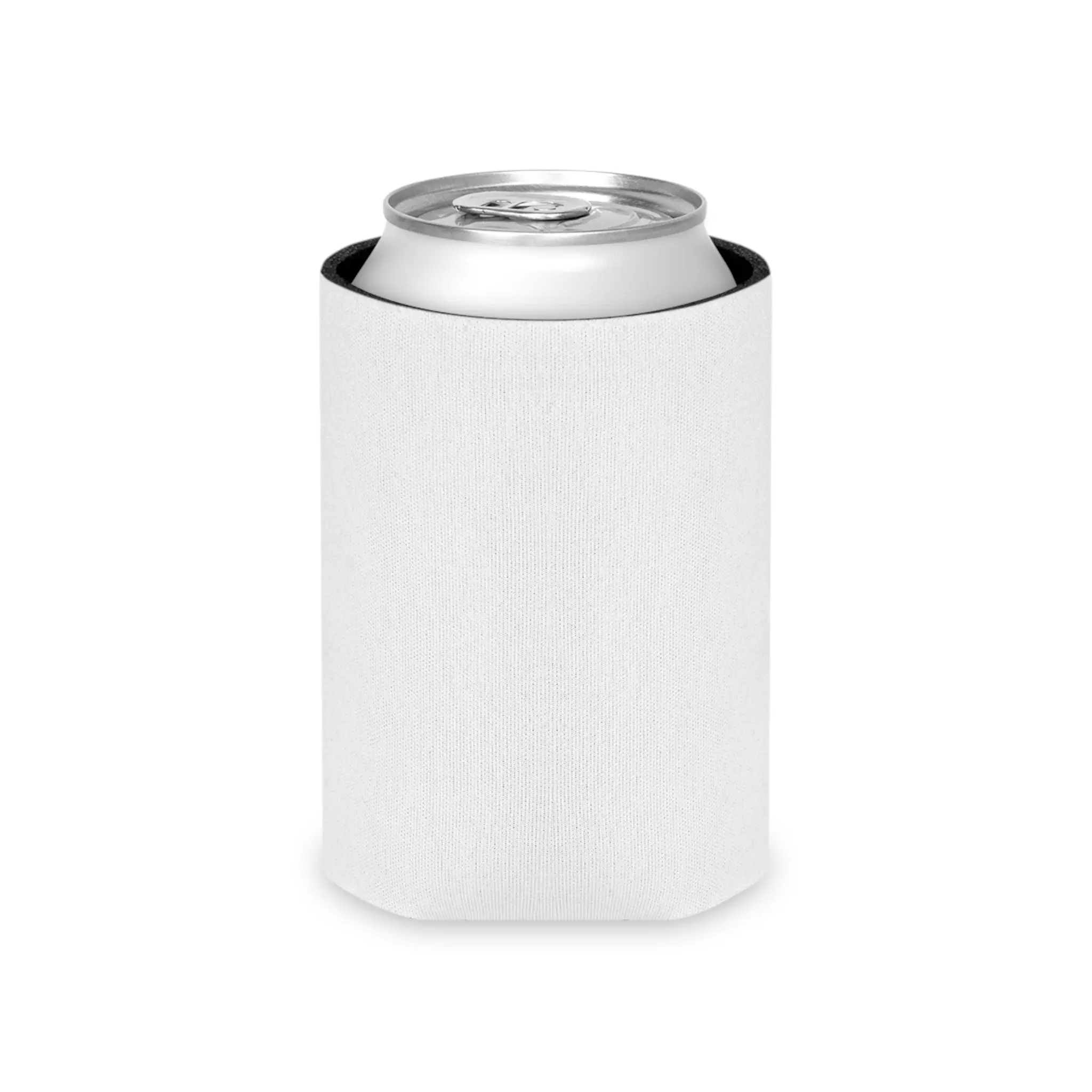 White Regular Can Cooler, Insulated Drink Sleeve Holder, Stainless Steel Beverage Chiller, Custom Drink Can Cooler For Parties And Gifts