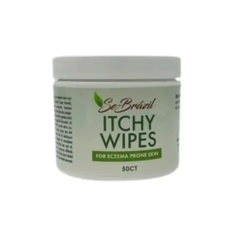 Se-Brazil Itchy Wipes 50ct for Eczema Prone Skin