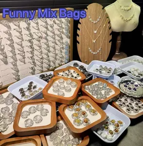 Buy 10 Packs Get 10 Free! Mixed Crystal Jewelry Packs, Including Rings, Crystal Carvings, Crystal Pendants, and Bracelets. Unboxing During The live Stream.